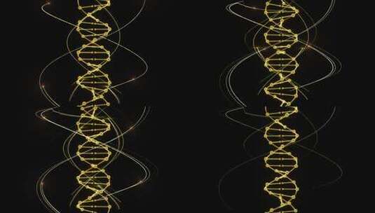 dna基因序列高清在线视频素材下载
