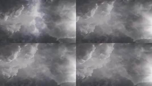 明亮天空中的灰色云和阳光高清在线视频素材下载