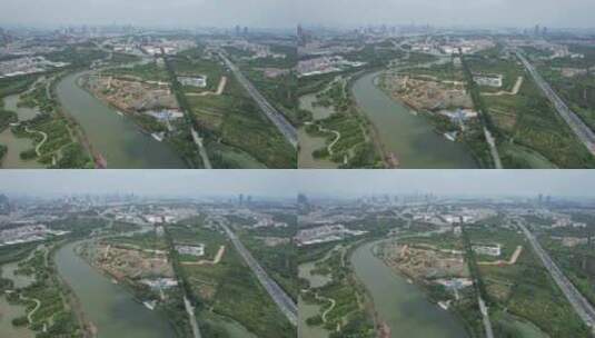 广州海珠区国家湿地公园高清在线视频素材下载