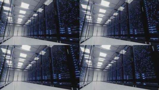 大数据机房、数据中心、服务器04高清在线视频素材下载