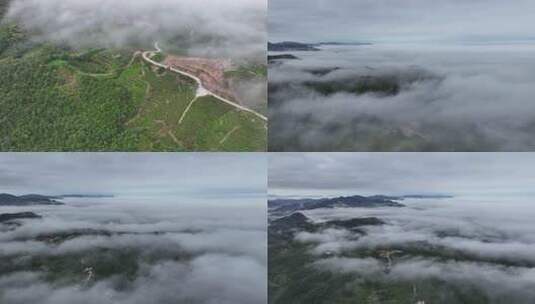 干净空镜广告唯美航拍大景城市山川高清在线视频素材下载