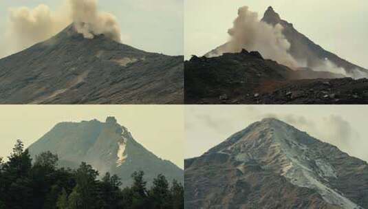 侏罗纪火山喷发 (2)高清在线视频素材下载