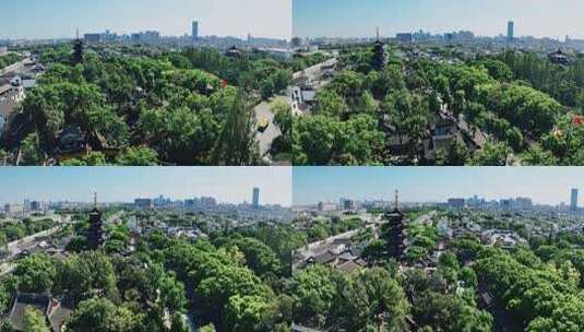 【正版素材】苏州寒山寺京杭运河0712高清在线视频素材下载