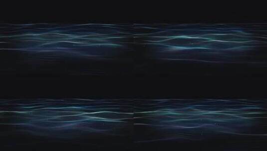 【4k】粒子海洋背景循环背景高清AE视频素材下载