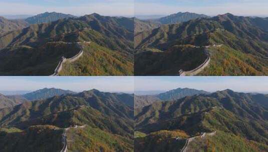 慕田峪秋色高清在线视频素材下载