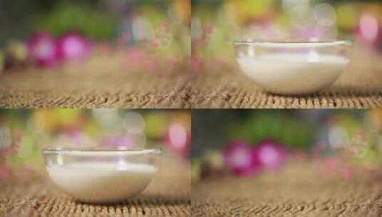 【镜头合集】奶油酸奶牛奶高清在线视频素材下载