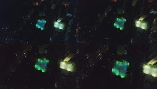 衡阳市中天星城游泳池高清在线视频素材下载