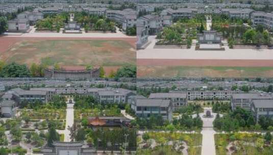 云南大理大学全景视频高清在线视频素材下载