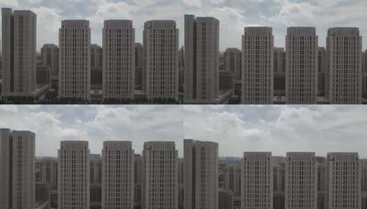 天津建筑空境4Klog素材高清在线视频素材下载