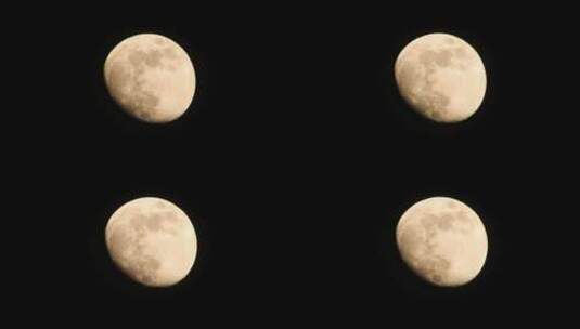超级月亮月光月球高清在线视频素材下载