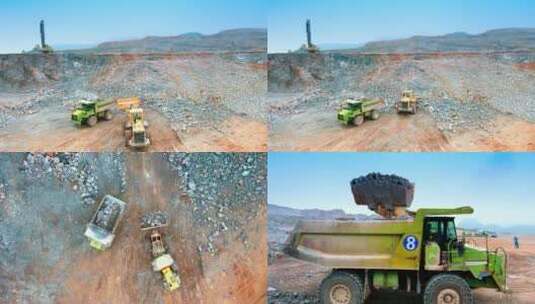 矿山挖矿3高清在线视频素材下载