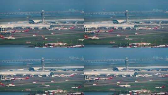 【正版素材】深圳宝安国际机场高清在线视频素材下载