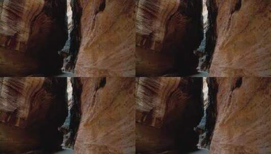 狭窄的西克峡谷高清在线视频素材下载
