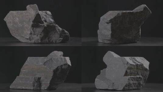 铁矿石静态展示LOG高清在线视频素材下载
