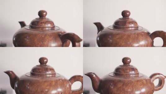 茶壶 古玩高清在线视频素材下载