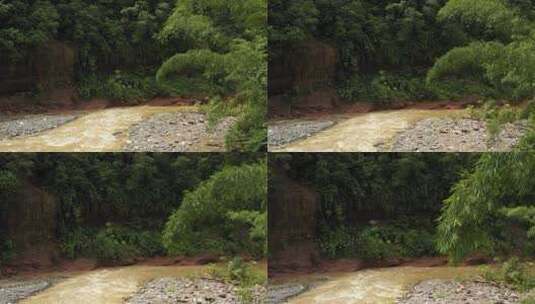 山间的小溪高清在线视频素材下载