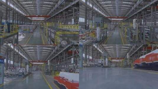 高清实拍工厂工业生产自动化机器高清在线视频素材下载