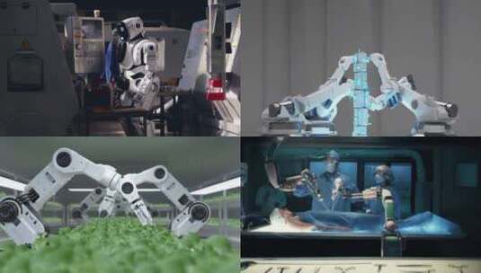 【合集】机器人 科技 人工智能高清在线视频素材下载