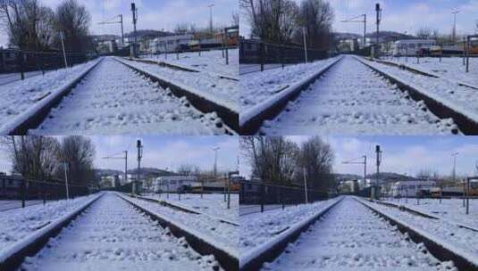 【正版素材】卢森堡雪景高清在线视频素材下载