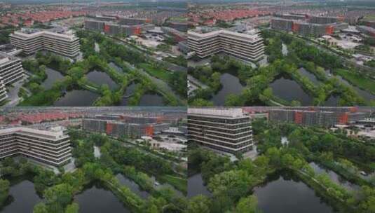 中国杭州阿里巴巴西溪园区高清在线视频素材下载