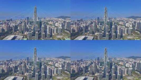 科技深圳 万物互联 数字城市 智慧城市高清在线视频素材下载