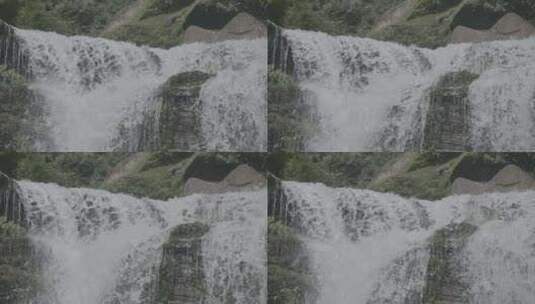 原创阿莱MiNi拍摄瀑布高清在线视频素材下载