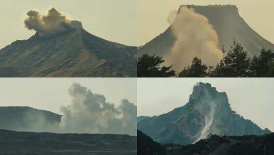 侏罗纪火山喷发 (3)高清在线视频素材下载