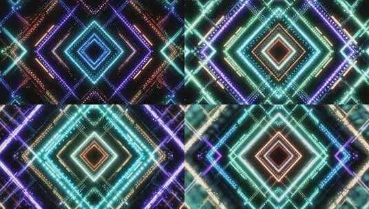 动感炫彩灯光舞台背景高清在线视频素材下载