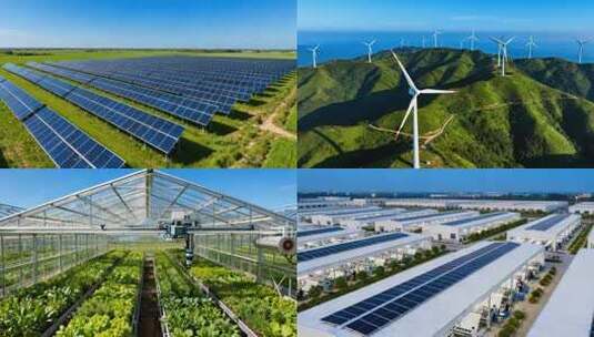 绿色农业  绿色能源与现代农业高清在线视频素材下载