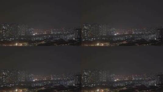 上海浦东的夜空高清在线视频素材下载