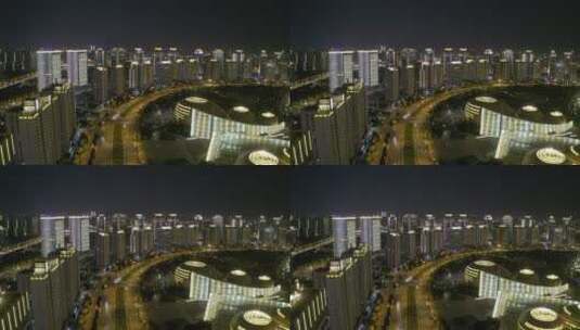 河南郑州道路、高架、交通枢纽高清在线视频素材下载