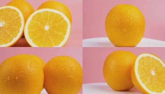 4k橙子脐橙高清在线视频素材下载