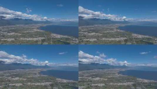 大理洱海航拍空镜高清在线视频素材下载