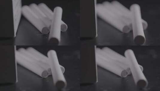 教师粉笔蜡烛创意拍摄LOG视频素材高清在线视频素材下载