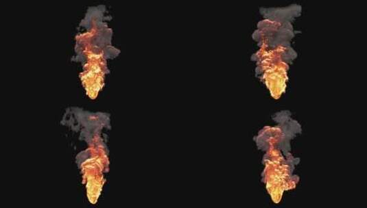 火焰粒子特效素材 火情火灾火池高清在线视频素材下载