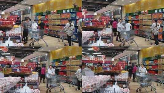 中秋节商场购物高清在线视频素材下载