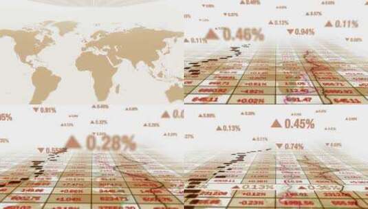 股票市场金融交易图 高端数字科技金融特效高清在线视频素材下载