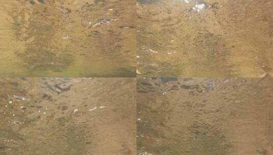 清澈的山涧溪水水下高速升格4K镜头高清在线视频素材下载
