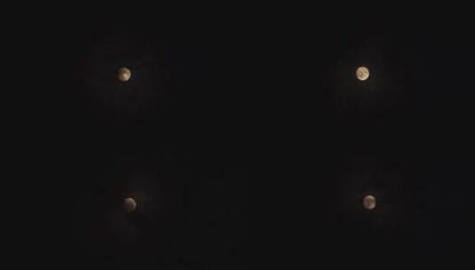月亮延时中秋节月亮实拍视频夜晚月亮高清在线视频素材下载