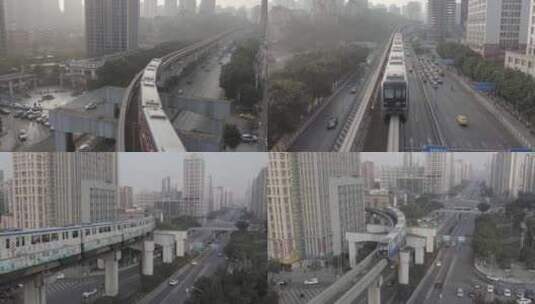 【4k】重庆轨道高清在线视频素材下载