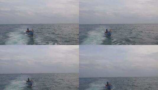 泰国芭提雅海上游船高清在线视频素材下载