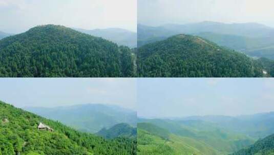 原创航拍天台山华顶国家森林公园4K-1高清在线视频素材下载