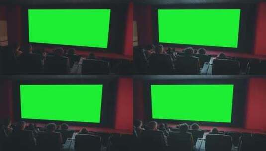 电影院绿屏素材【4K】高清在线视频素材下载