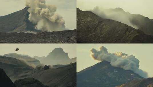 侏罗纪火山喷发 (4)高清在线视频素材下载