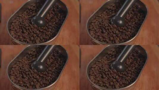 咖啡从咖啡机流出过程高清在线视频素材下载