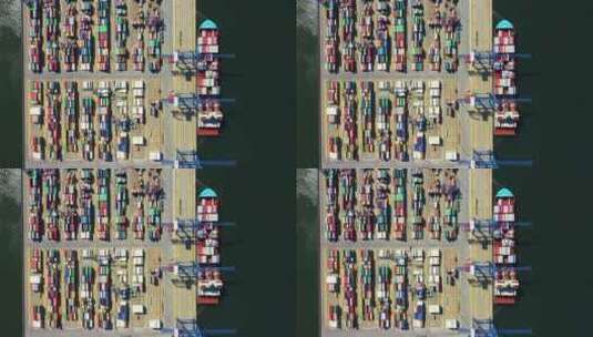 货轮 远洋货轮 集装箱船 轮船 海运高清在线视频素材下载