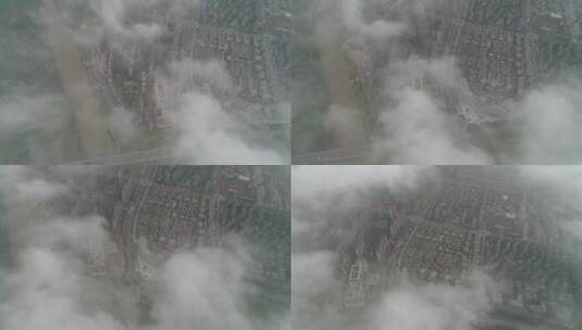 衢州西区穿云而过高清在线视频素材下载
