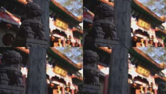 南昌佑民寺庙宣传片意向画面原片高清在线视频素材下载