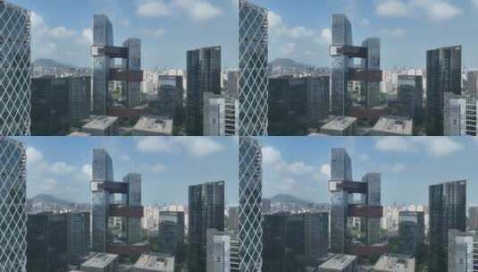 深圳腾讯总部大楼高清在线视频素材下载