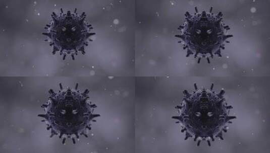 细菌病毒动画高清在线视频素材下载